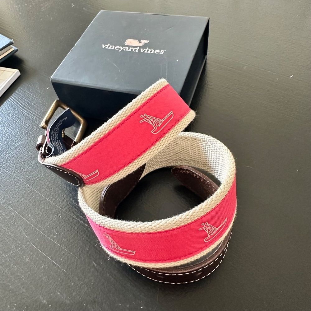 NIB Men’s Vineyard Vines Belt Size 30 - Picture 6 of 6
